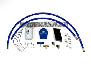 Chevrolet 3500 Coolant Filtration System - Sinister Diesel - CNC Machined 6061 Aluminum, Anodized - Sinister Blue - `01-`10 Chevrolet 3500 Coolant Filtration System - Sinister Diesel - CNC Machined 6061 Aluminum, Anodized - Sinister Blue - `01-`10